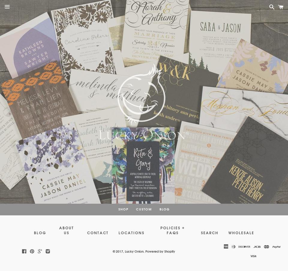 seededinvitations.com shopify website screenshot