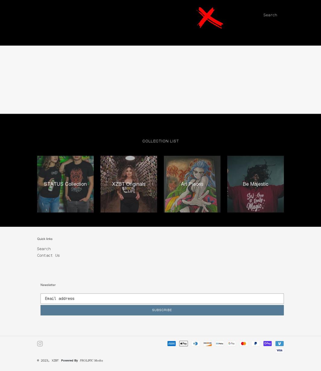 seekyourstatus.com shopify website screenshot