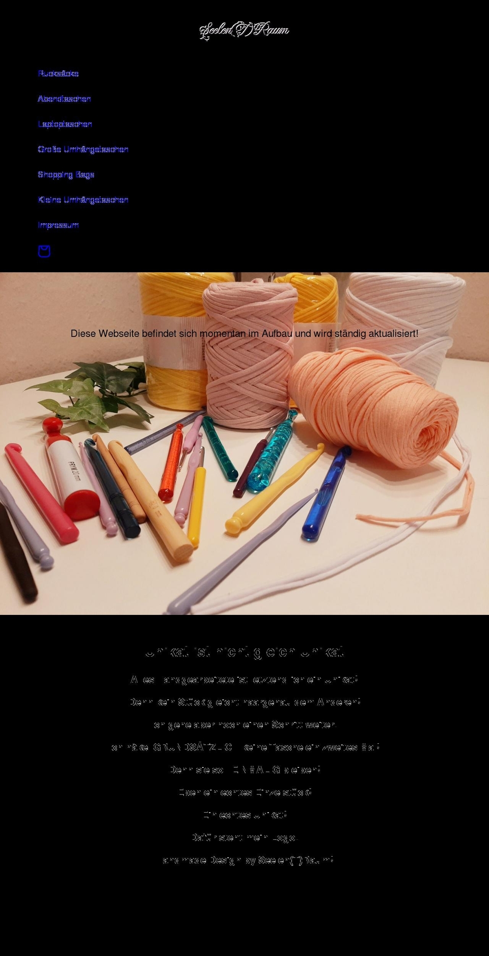 seelen-t-raum.com shopify website screenshot