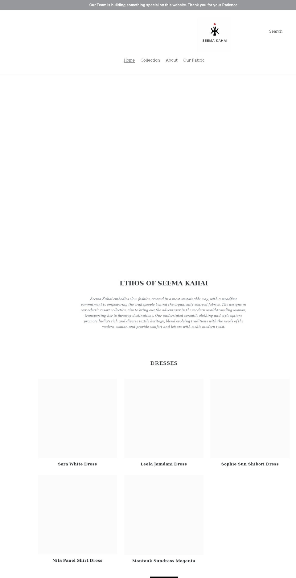 seemakahai.com shopify website screenshot