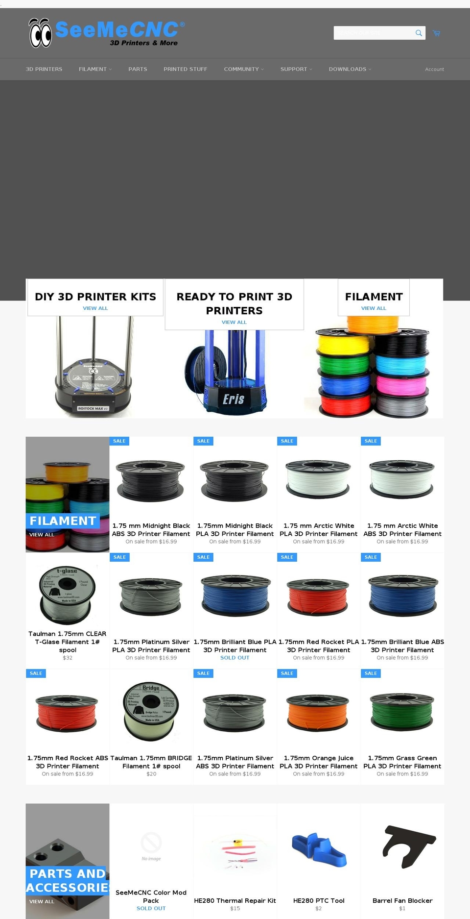 seemecnc.mobi shopify website screenshot