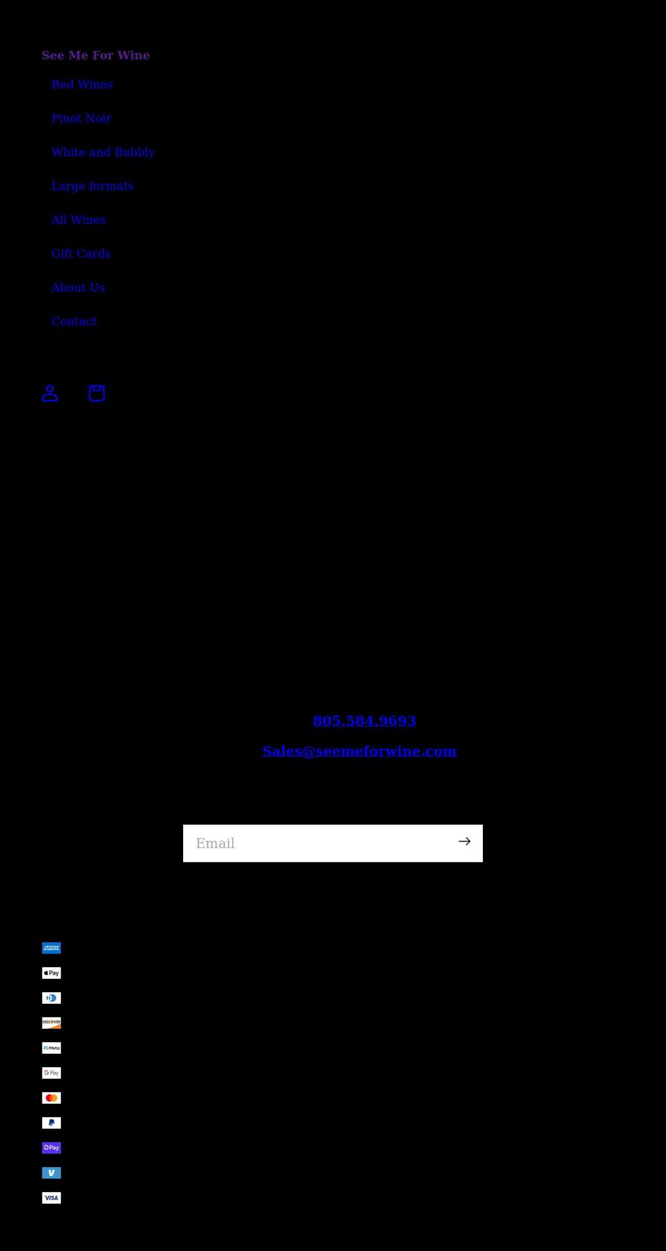 seemeforwine.com shopify website screenshot