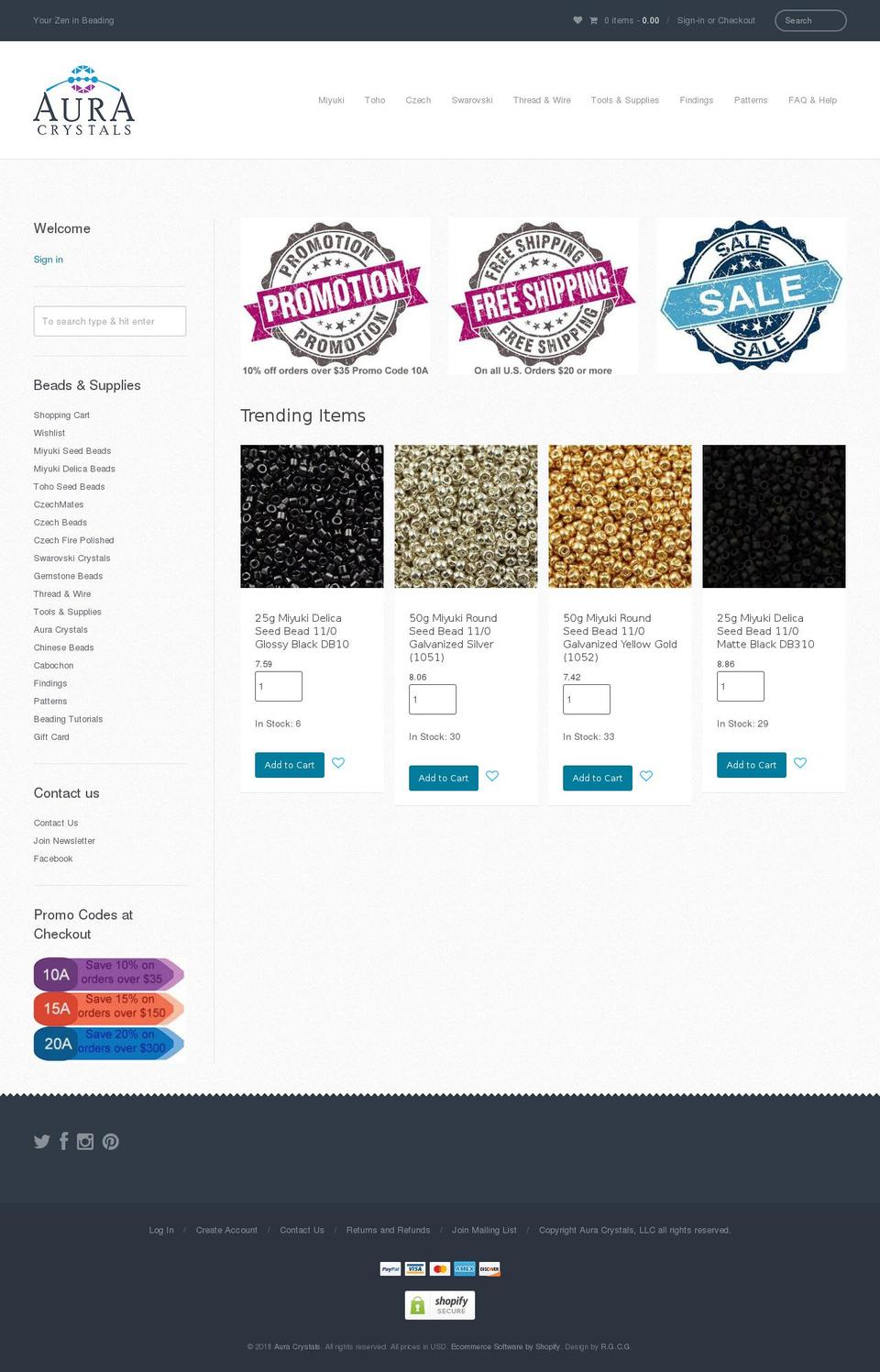 seeourbead.com shopify website screenshot