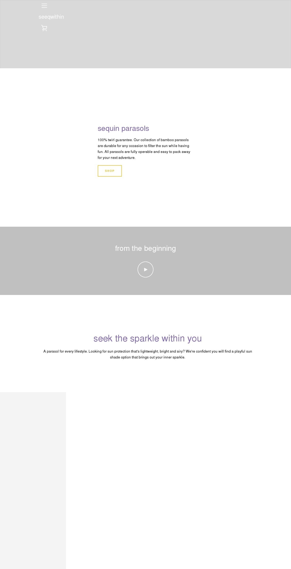 Copy of Narrative Yotpo Shopify theme site example seeqwithin.com