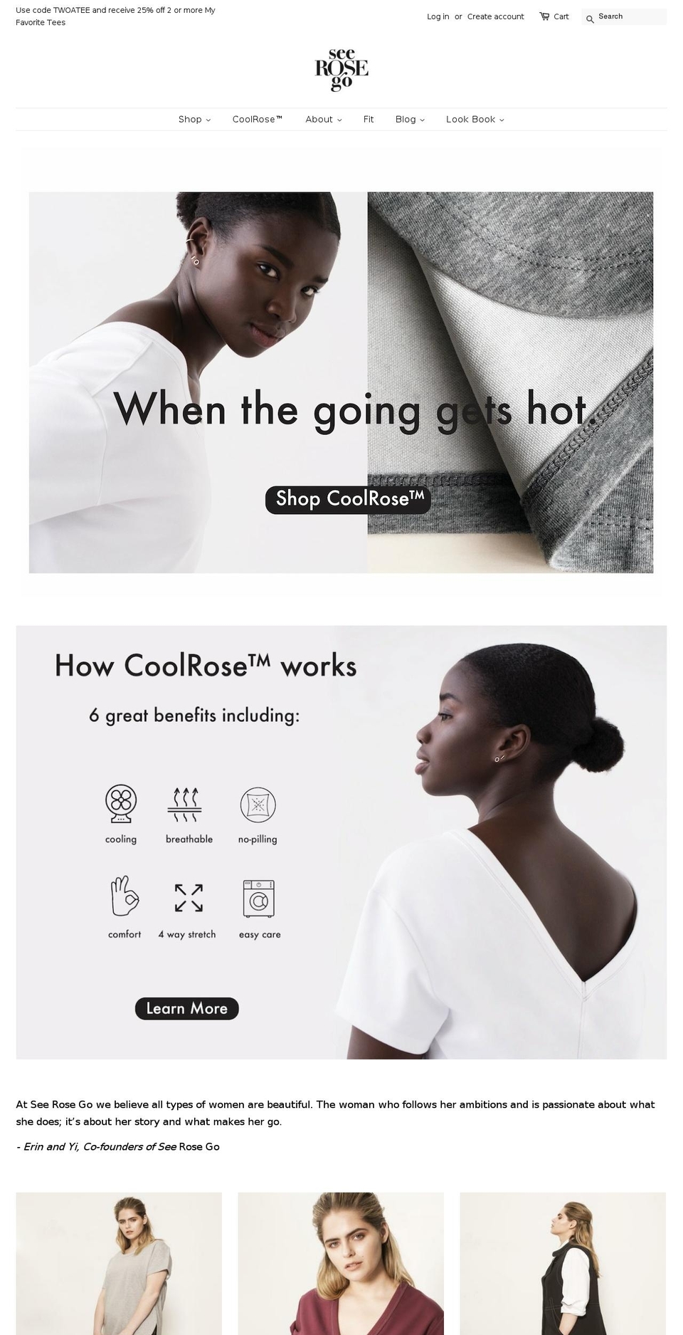 seerosego.com — Shopify storefront screenshot