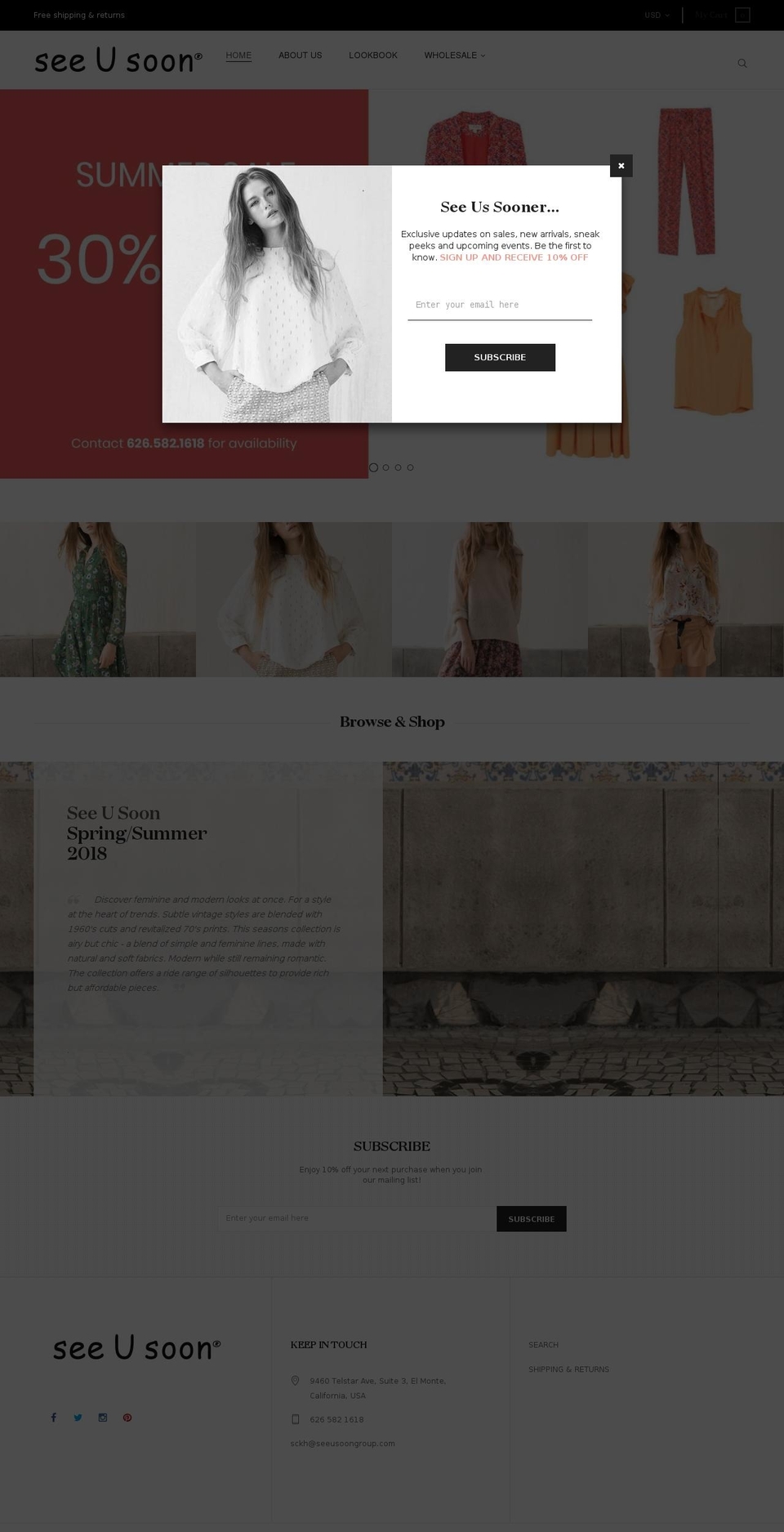 seeusoongroups.com — Shopify storefront screenshot
