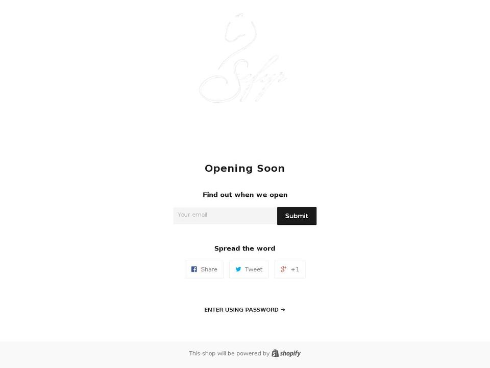 sefyrnewyork.com shopify website screenshot
