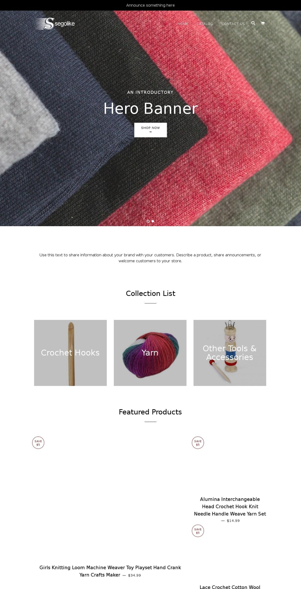 segolike.com — Shopify storefront screenshot