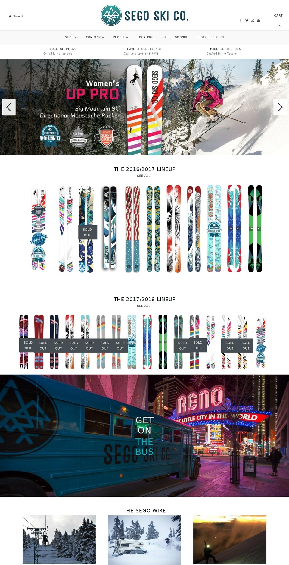 segoskis.com shopify website screenshot