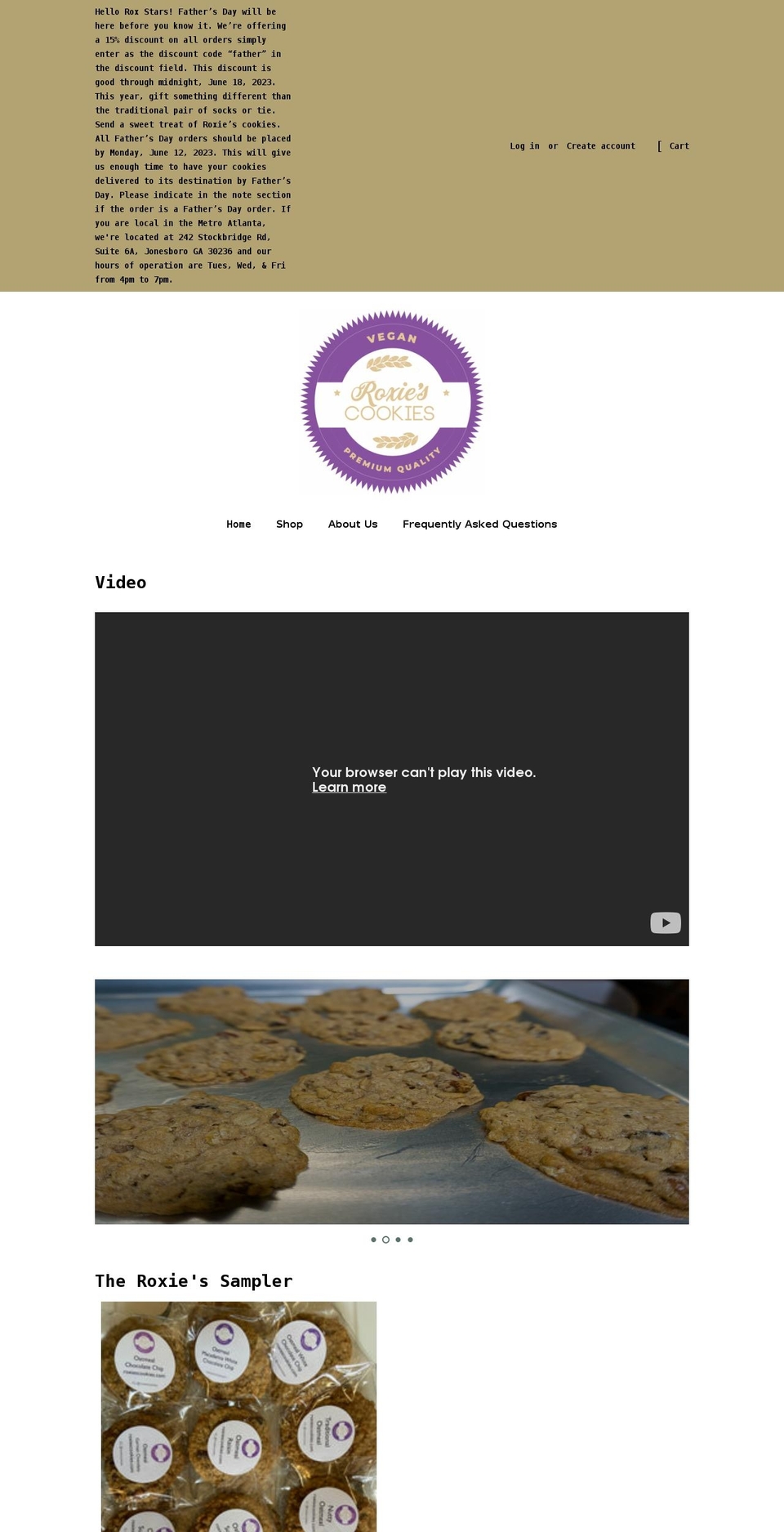 seingrams.com shopify website screenshot