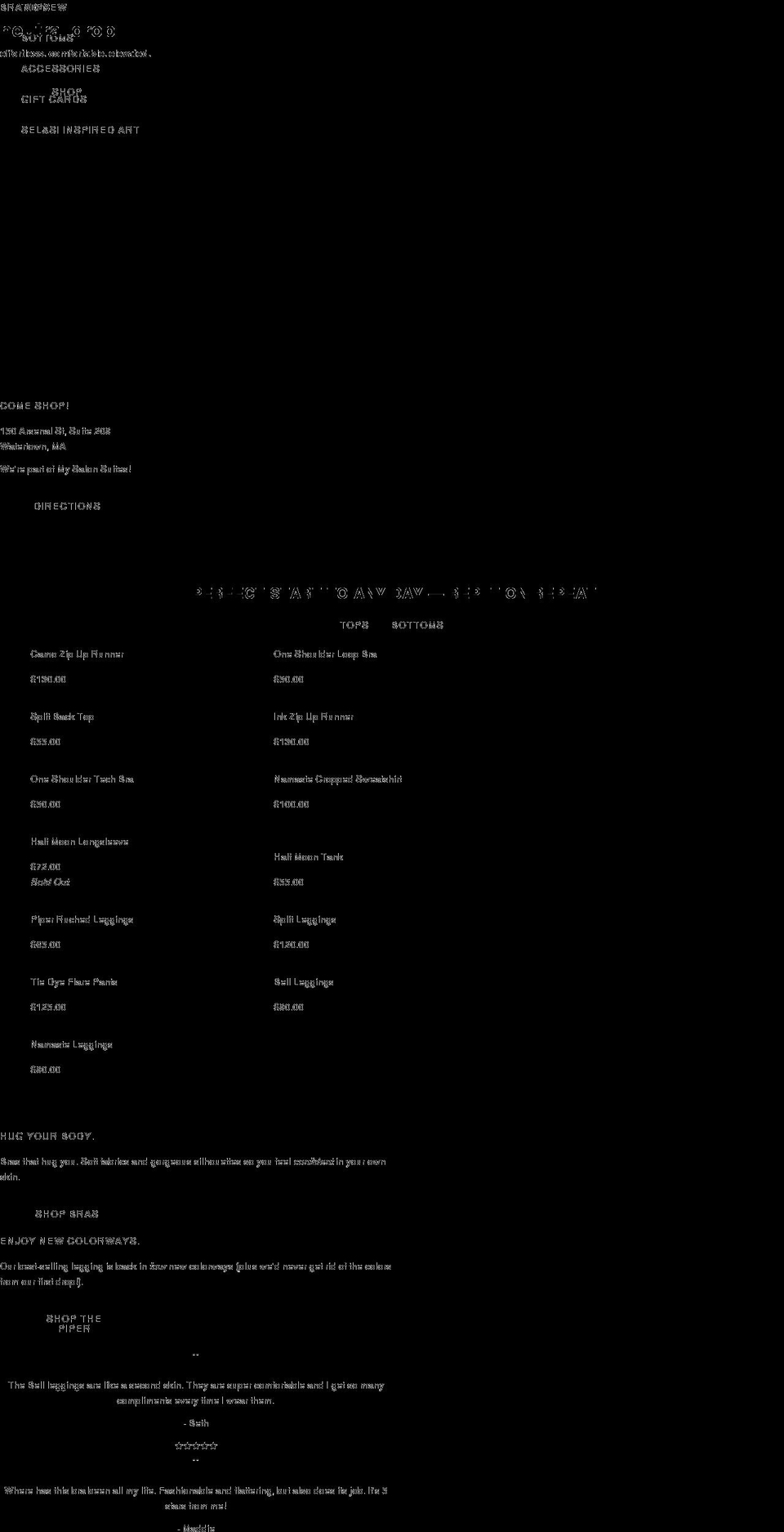 selandsi.com shopify website screenshot
