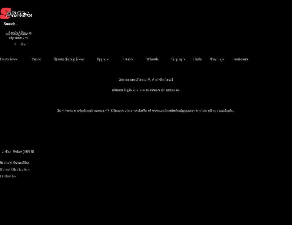 selectb2b.com shopify website screenshot