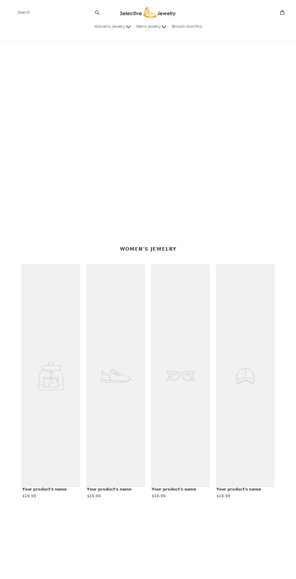 selectivejewelry.com — Shopify storefront screenshot