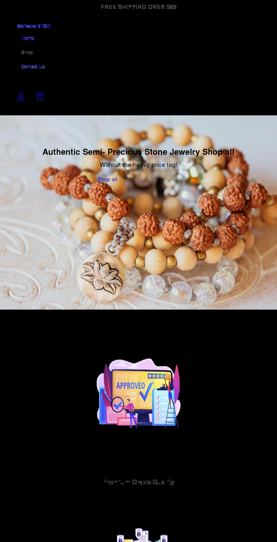 selfcarebtqe.com shopify website screenshot