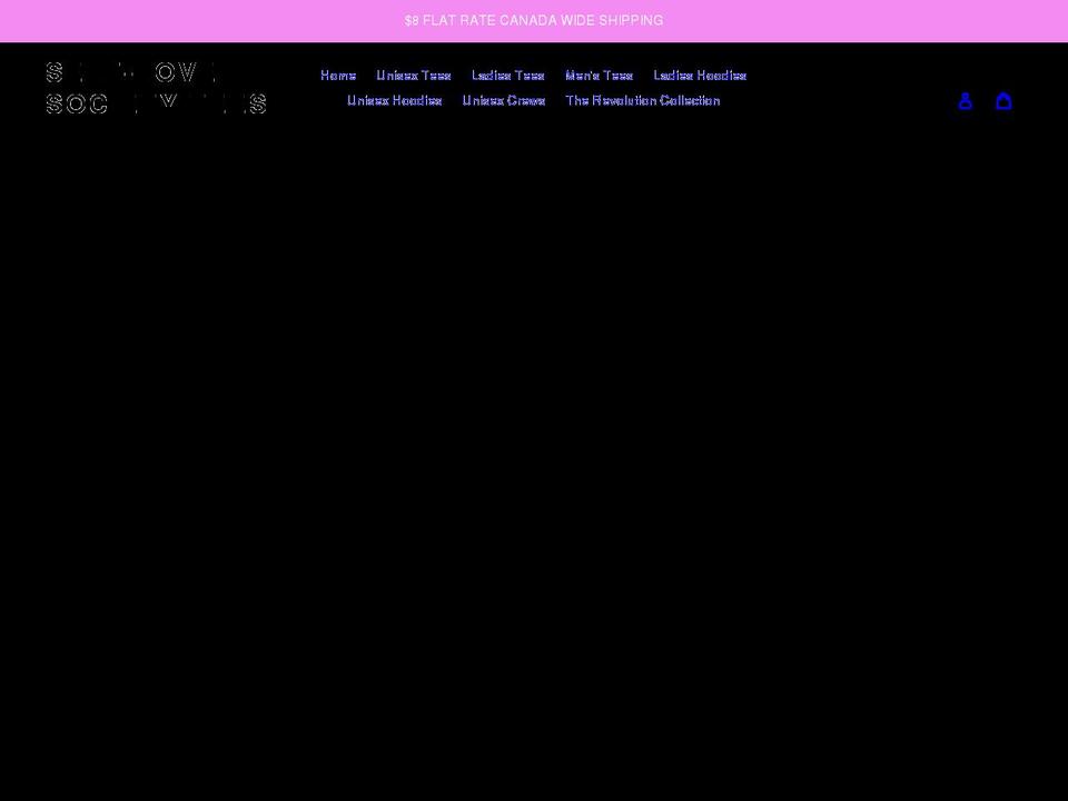 selflovesocietytees.com shopify website screenshot