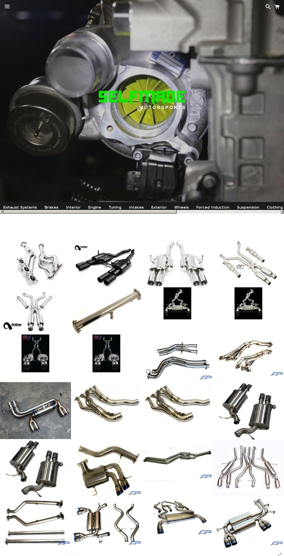 selfmadems.com shopify website screenshot