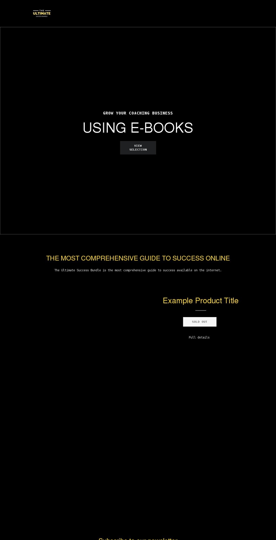 selfmasterybooks.com shopify website screenshot