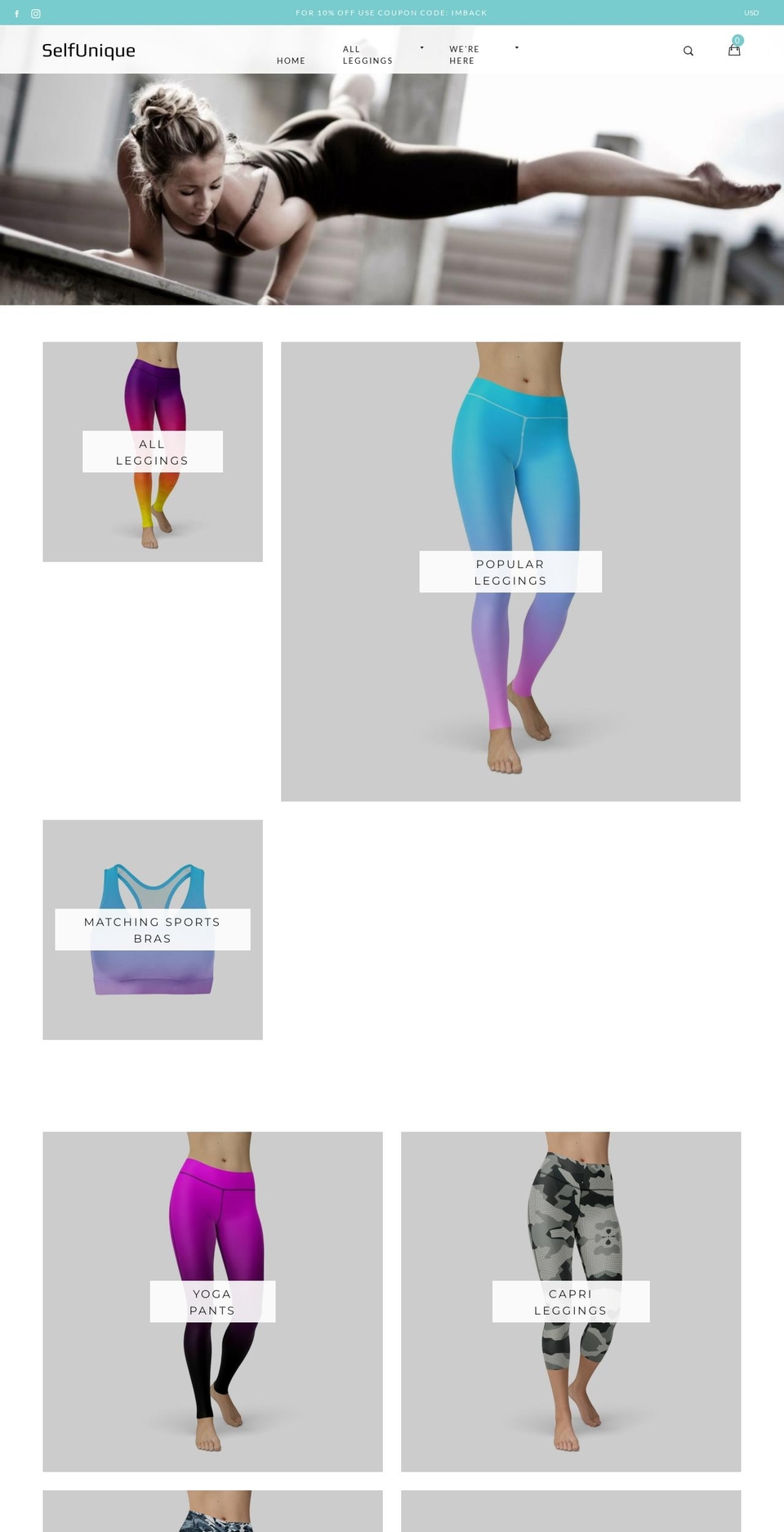selfunique.com — Shopify storefront screenshot