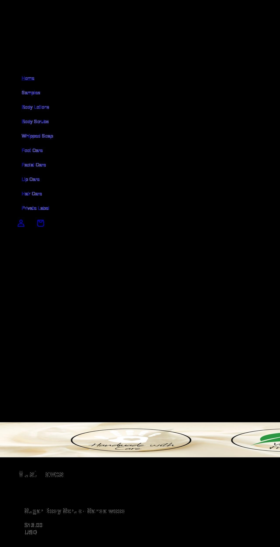selihan.myshopify.com shopify website screenshot