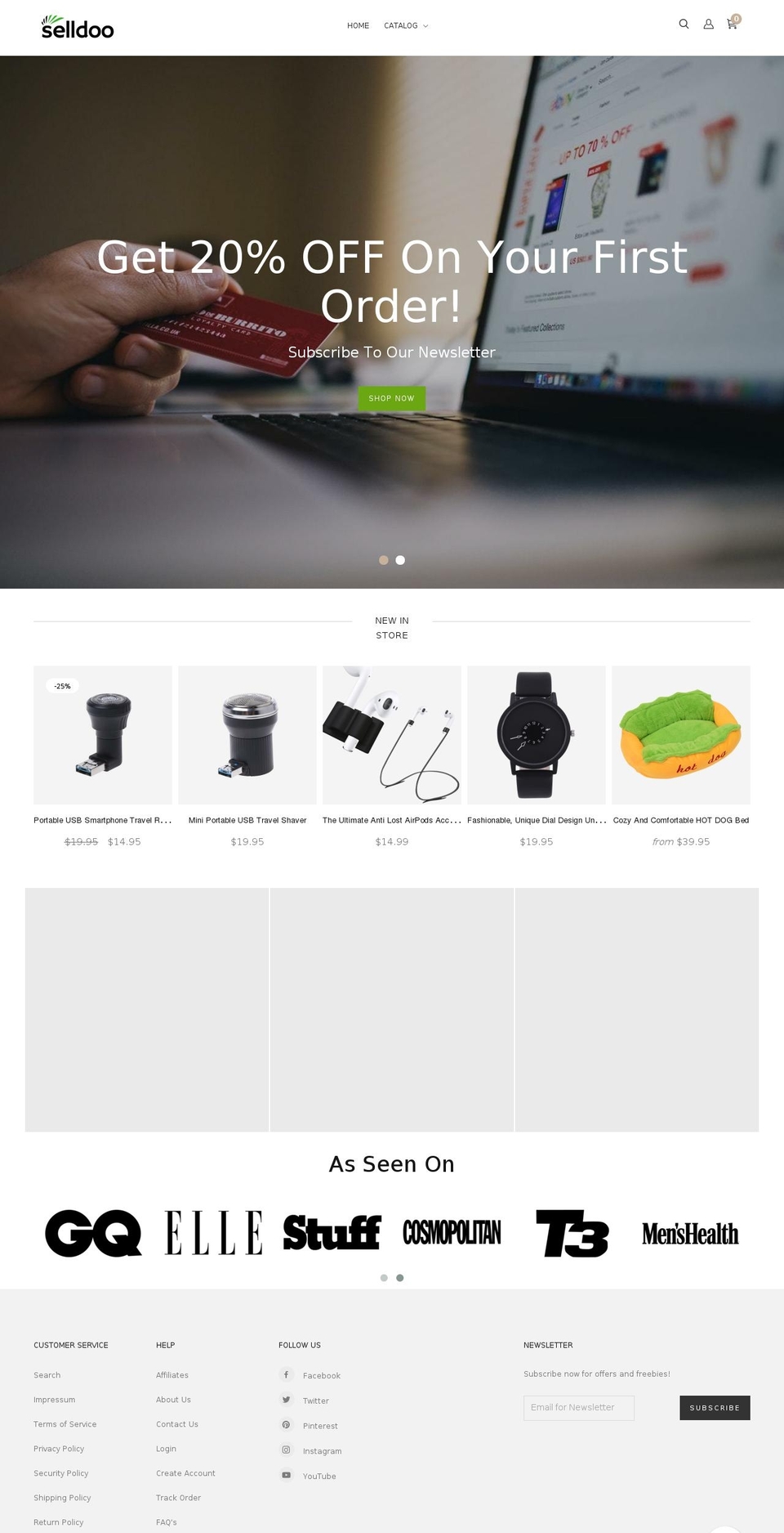 selldoo.com — Shopify storefront screenshot