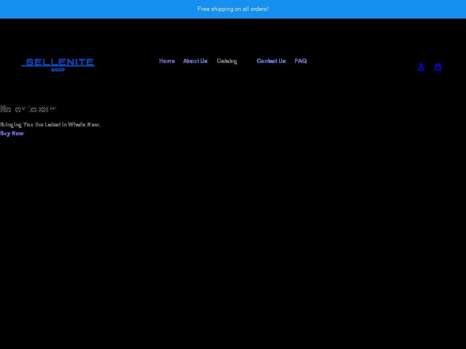 sellenite.com shopify website screenshot