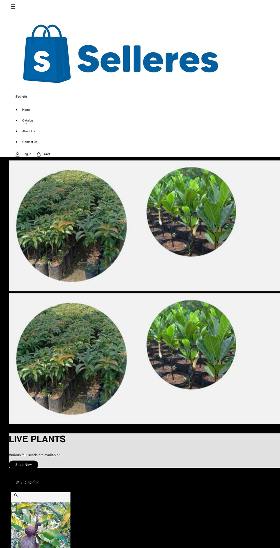 selleres.com shopify website screenshot