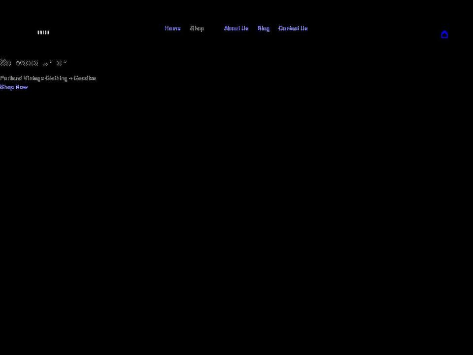 sellwoodunion.com shopify website screenshot