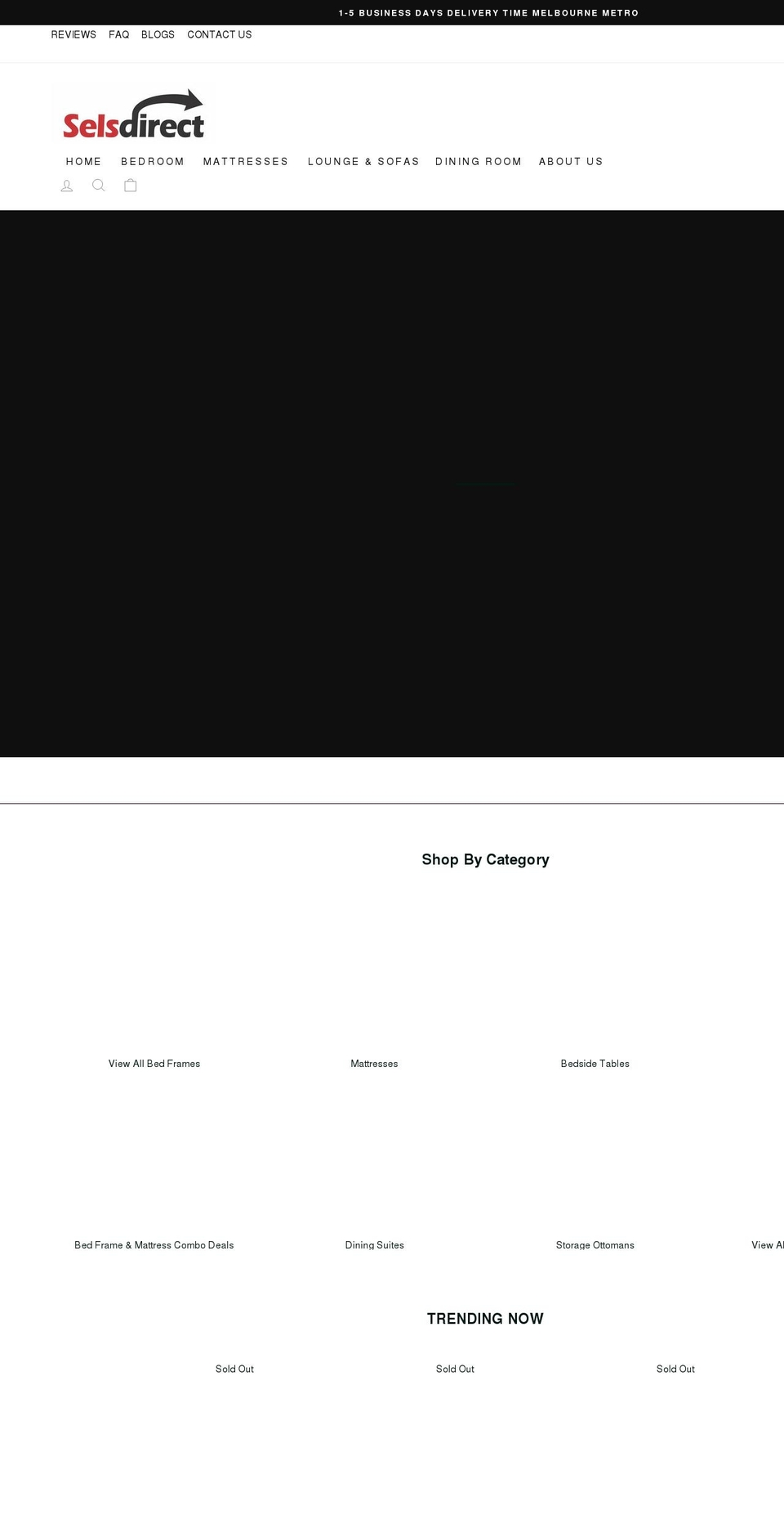 selsdirect.com.au shopify website screenshot