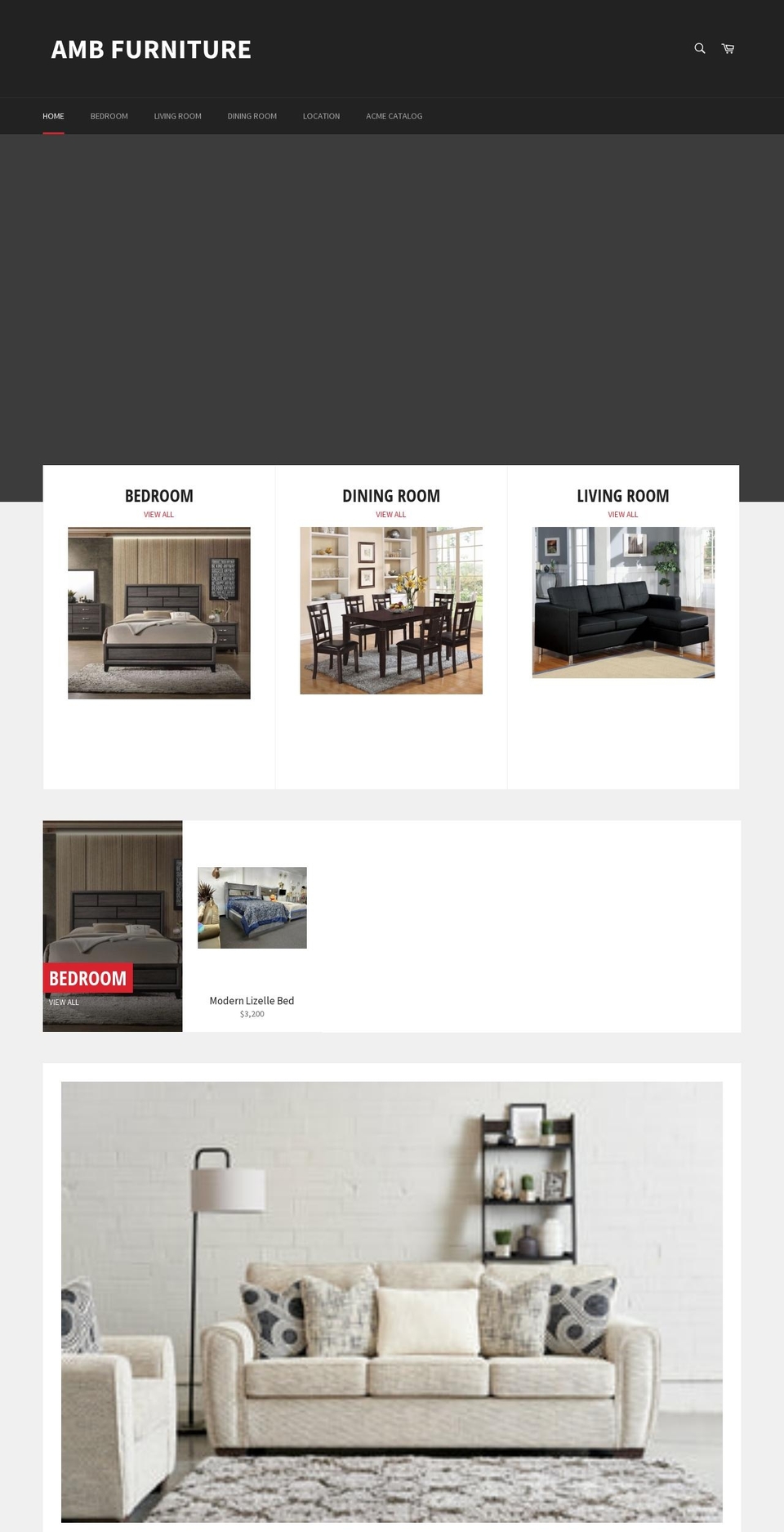 Media Shopify theme site example selvinsfurniture.com