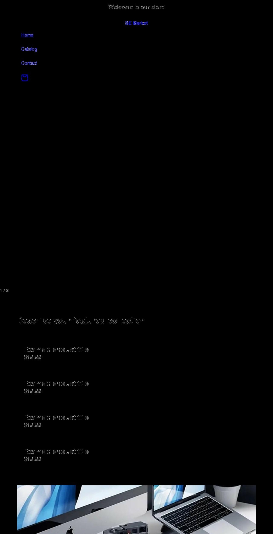 semarket.net shopify website screenshot
