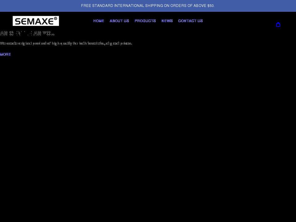semaxe.com shopify website screenshot