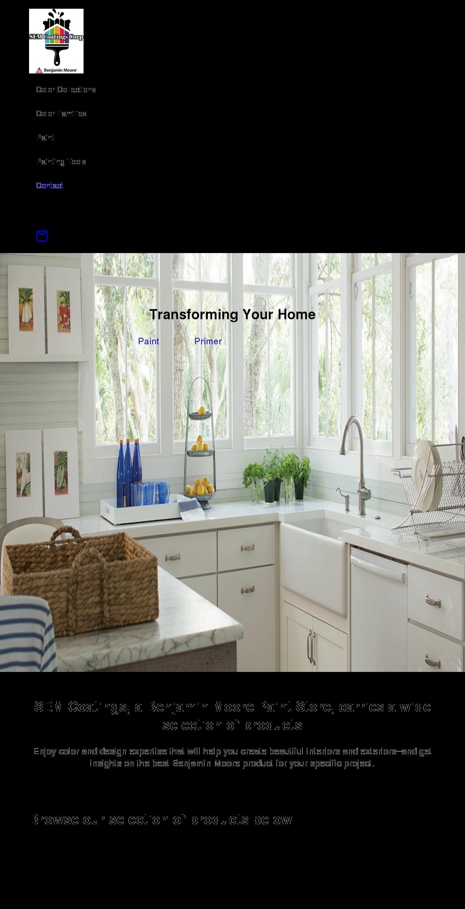semcoatings.com shopify website screenshot