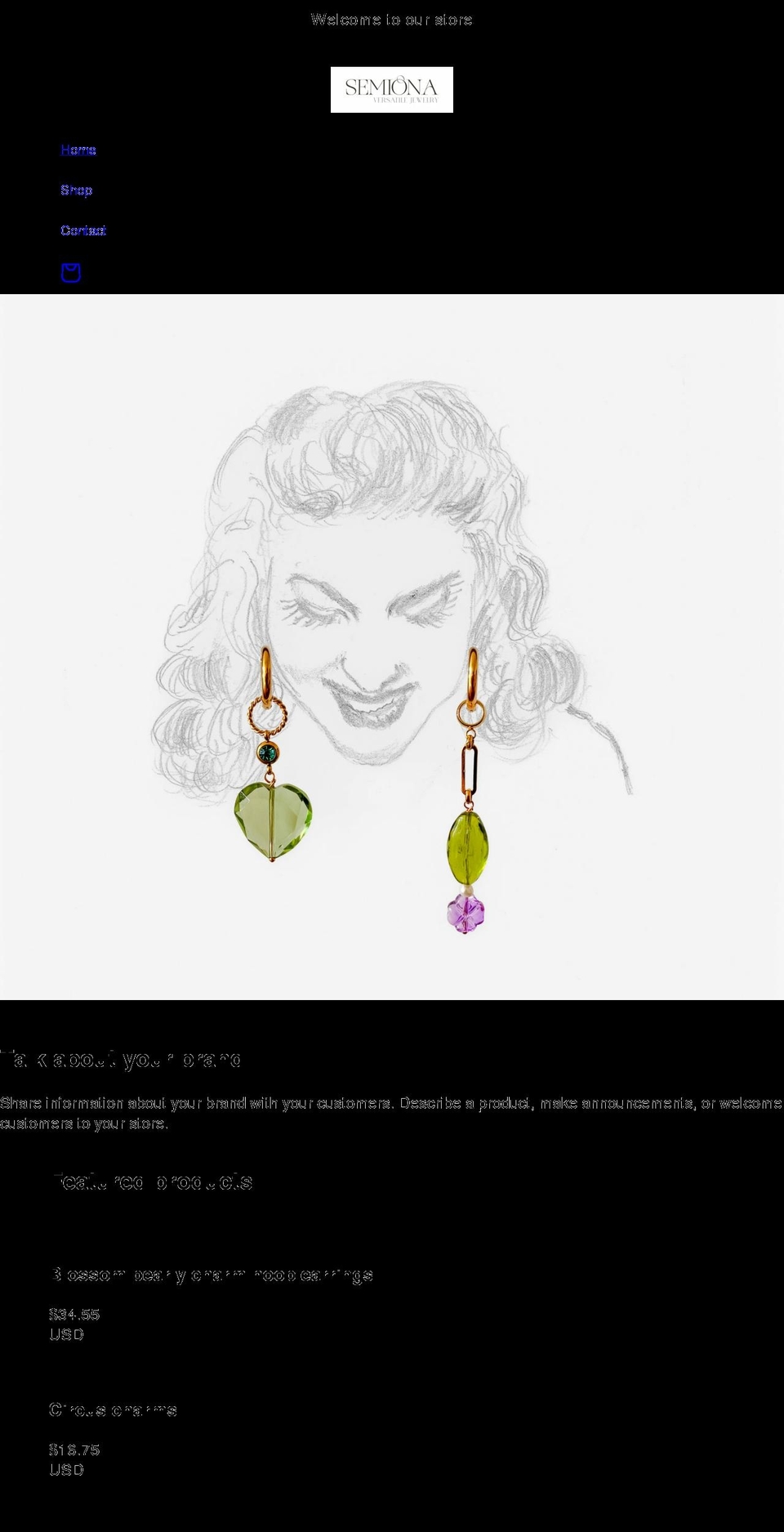 semiona.com shopify website screenshot