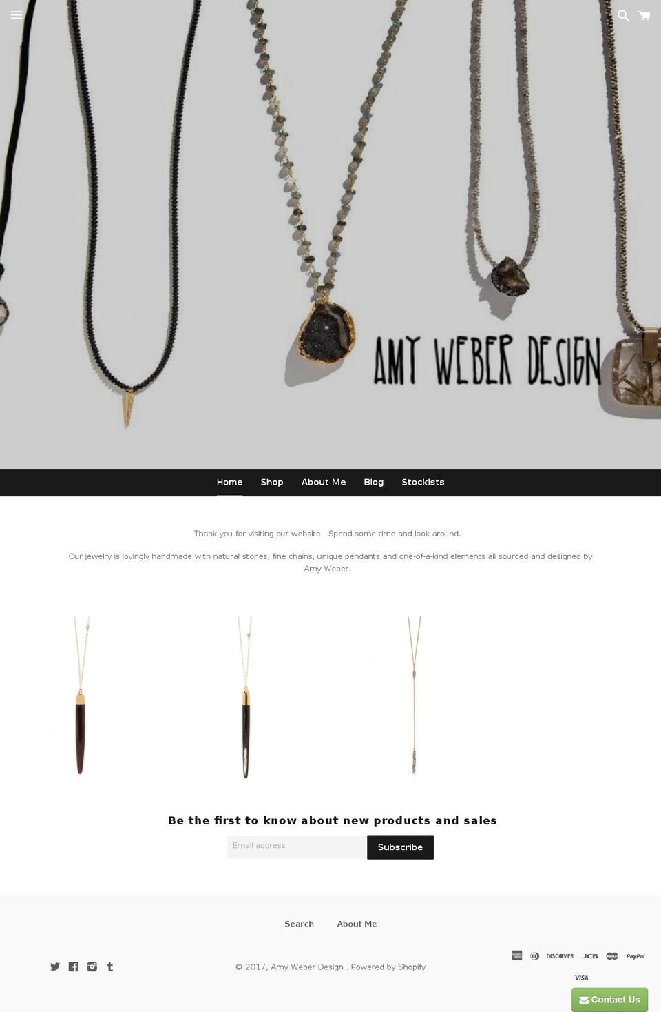 semipreciousbeadsalon.com shopify website screenshot