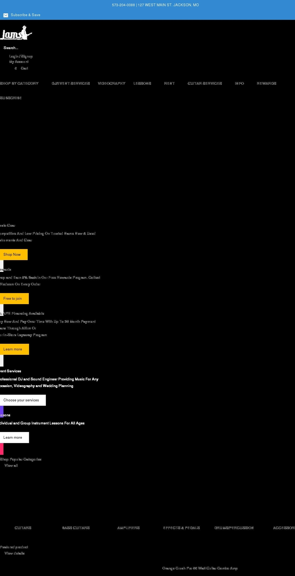 semojams.com shopify website screenshot