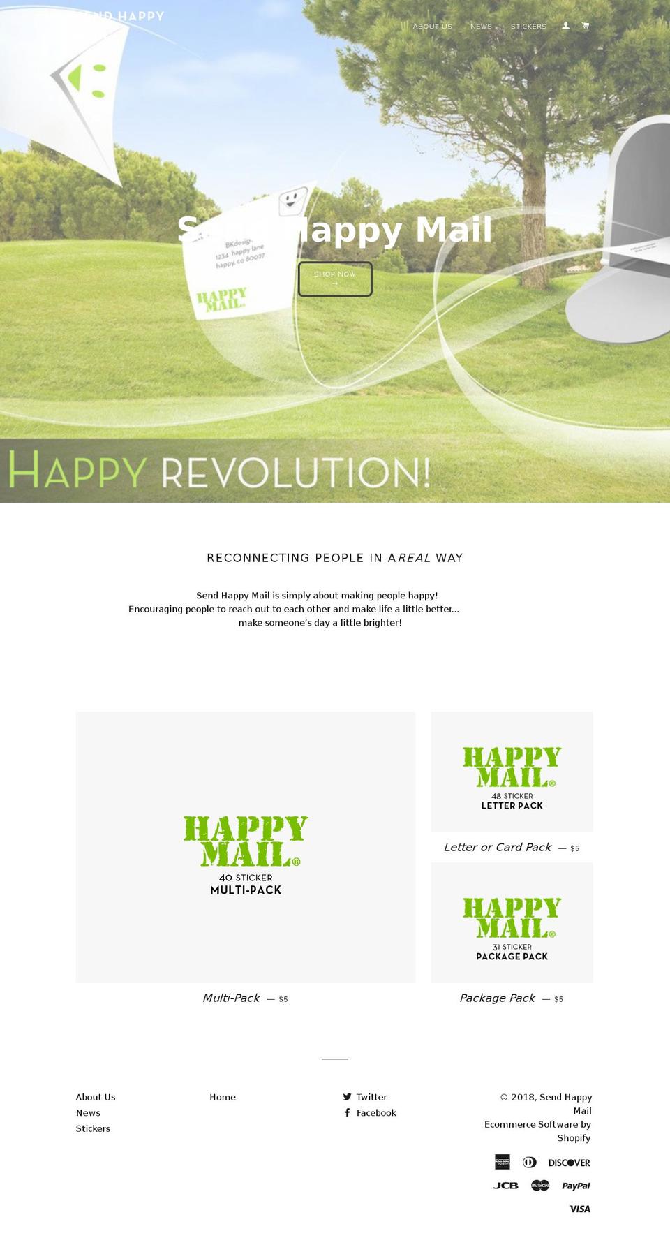 www-sendhappymailnow-com-brooklyn Shopify theme site example sendhappymail.net