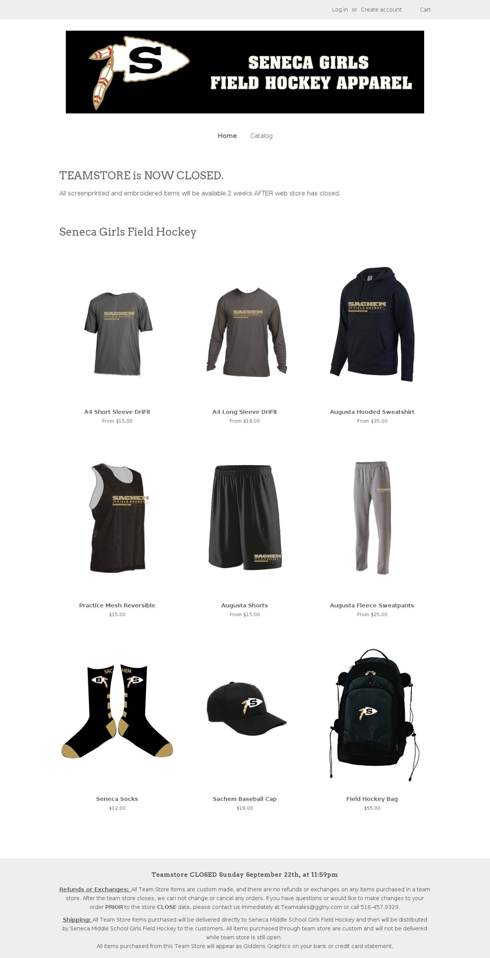 theme-export-senecalacrosseteamstore-com-theme Shopify theme site example senecafieldhockeyteamstore.com
