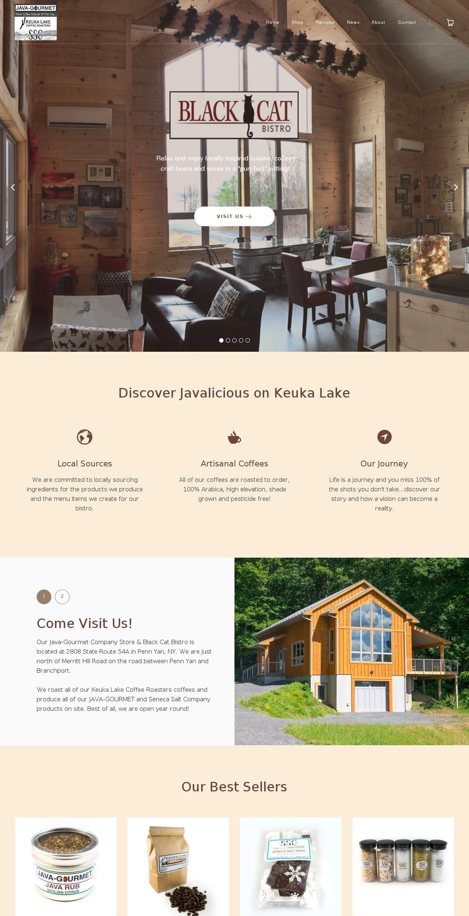 senecasaltcompany.com — Shopify storefront screenshot