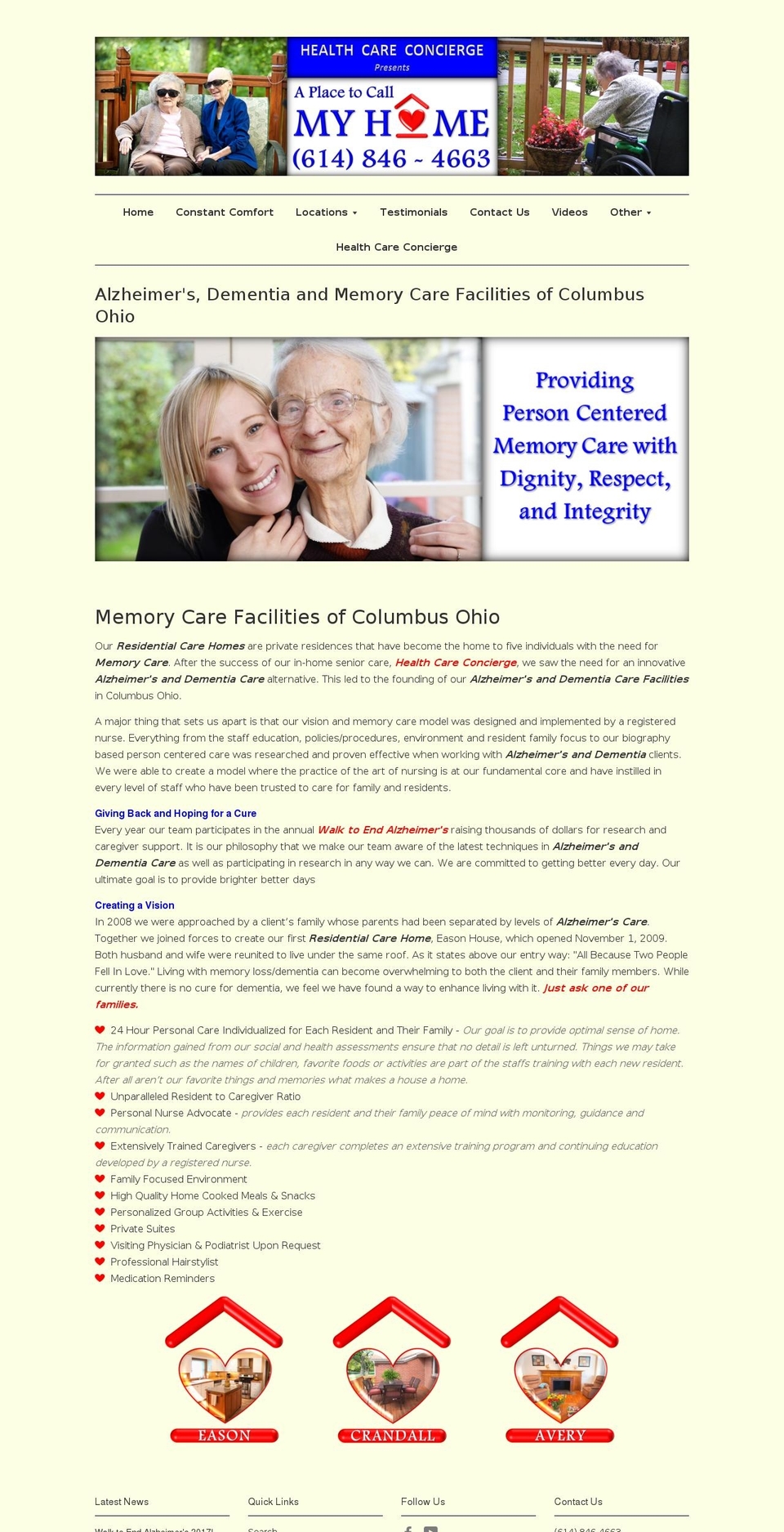 seniorcaredoneright.com shopify website screenshot