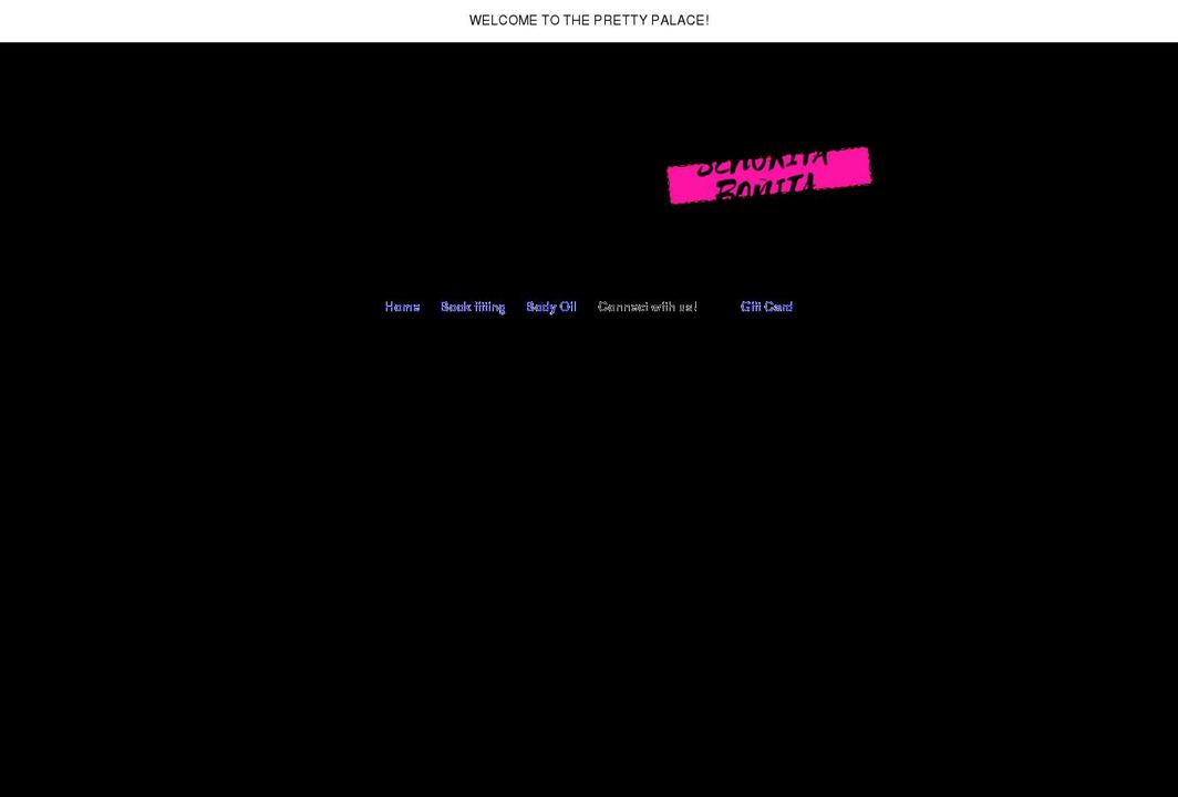 senoritabonitacosmetics.com shopify website screenshot