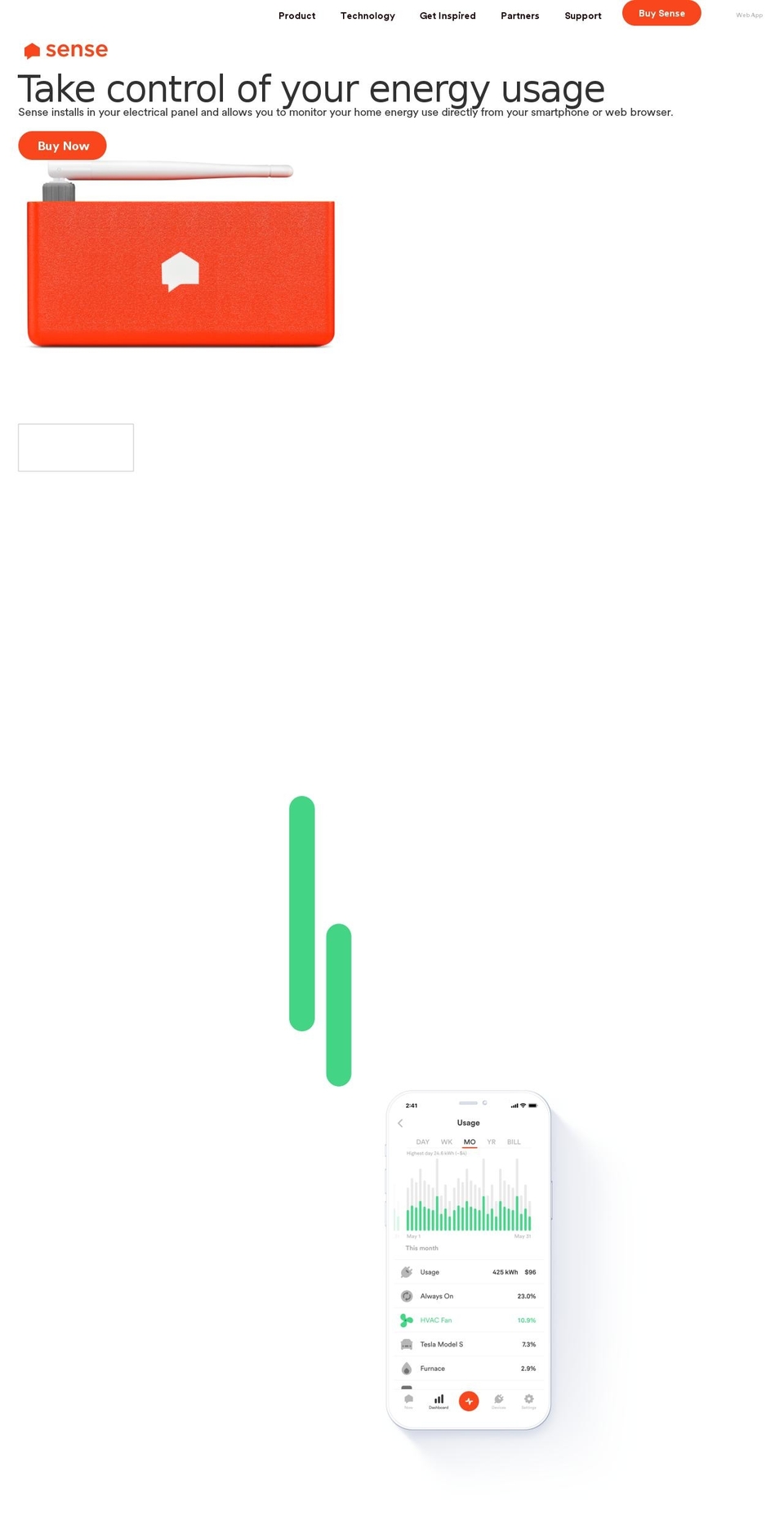 sense-labs.myshopify.com — Shopify storefront screenshot