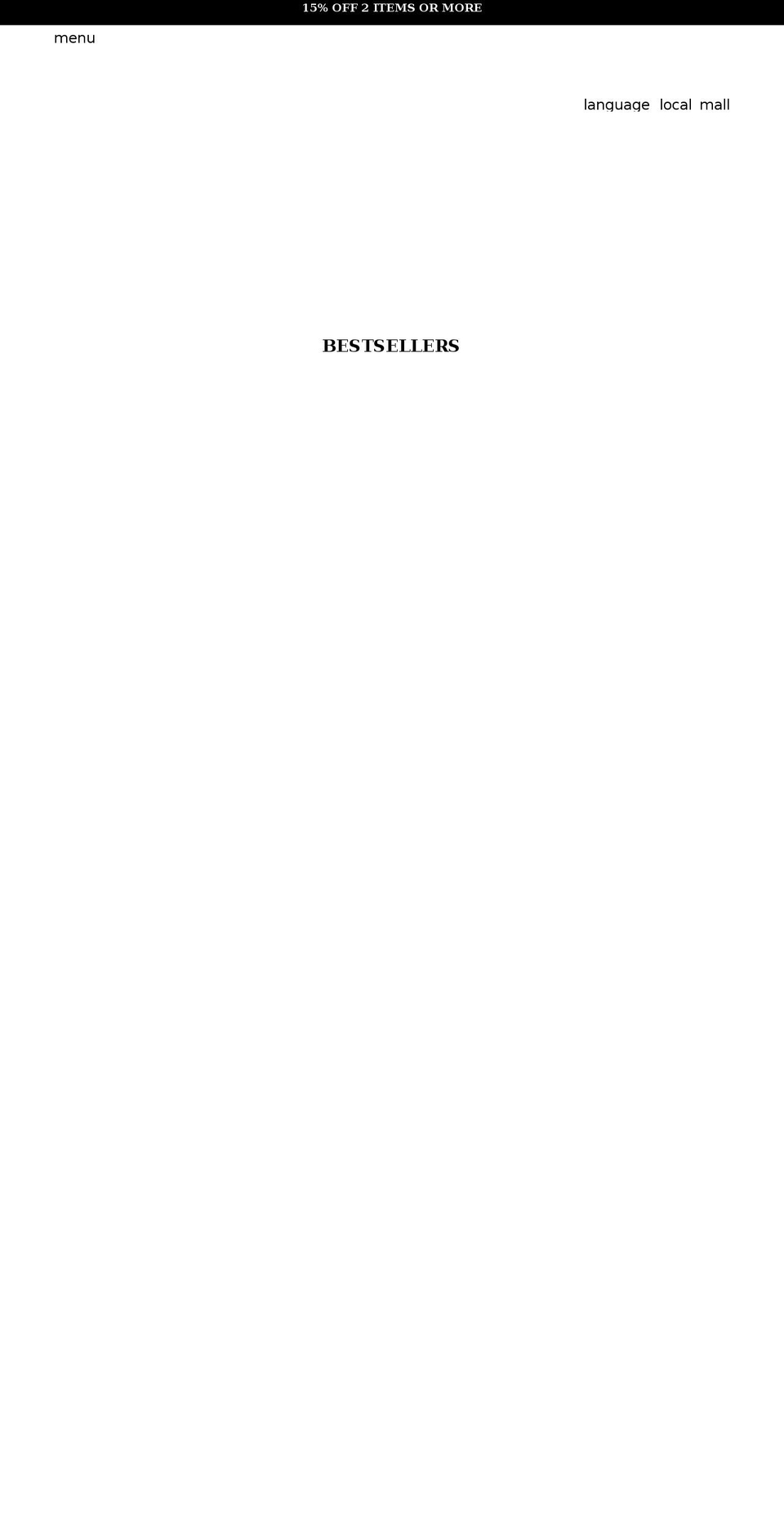 senshistore.com shopify website screenshot