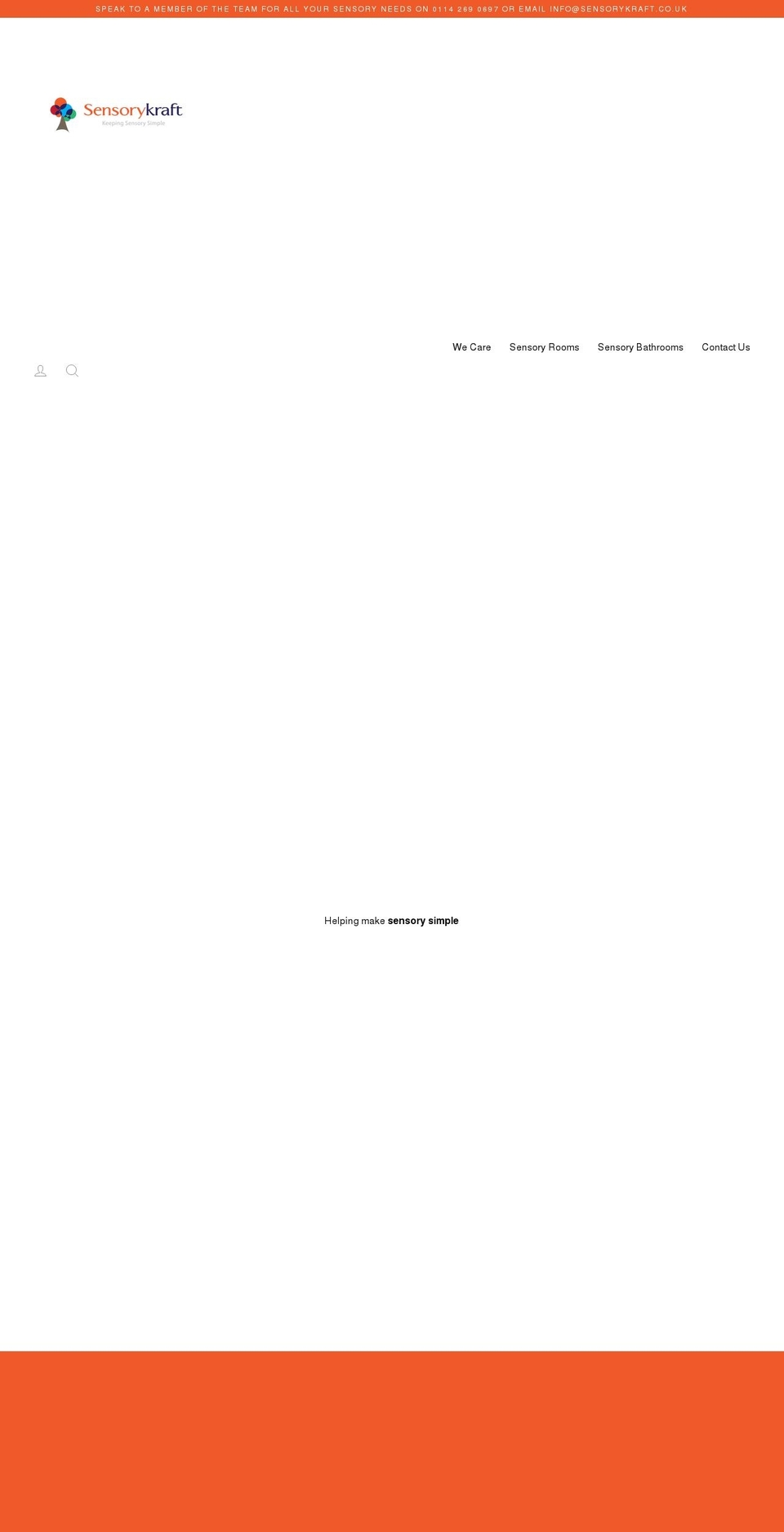 sensorykraft.co.uk shopify website screenshot
