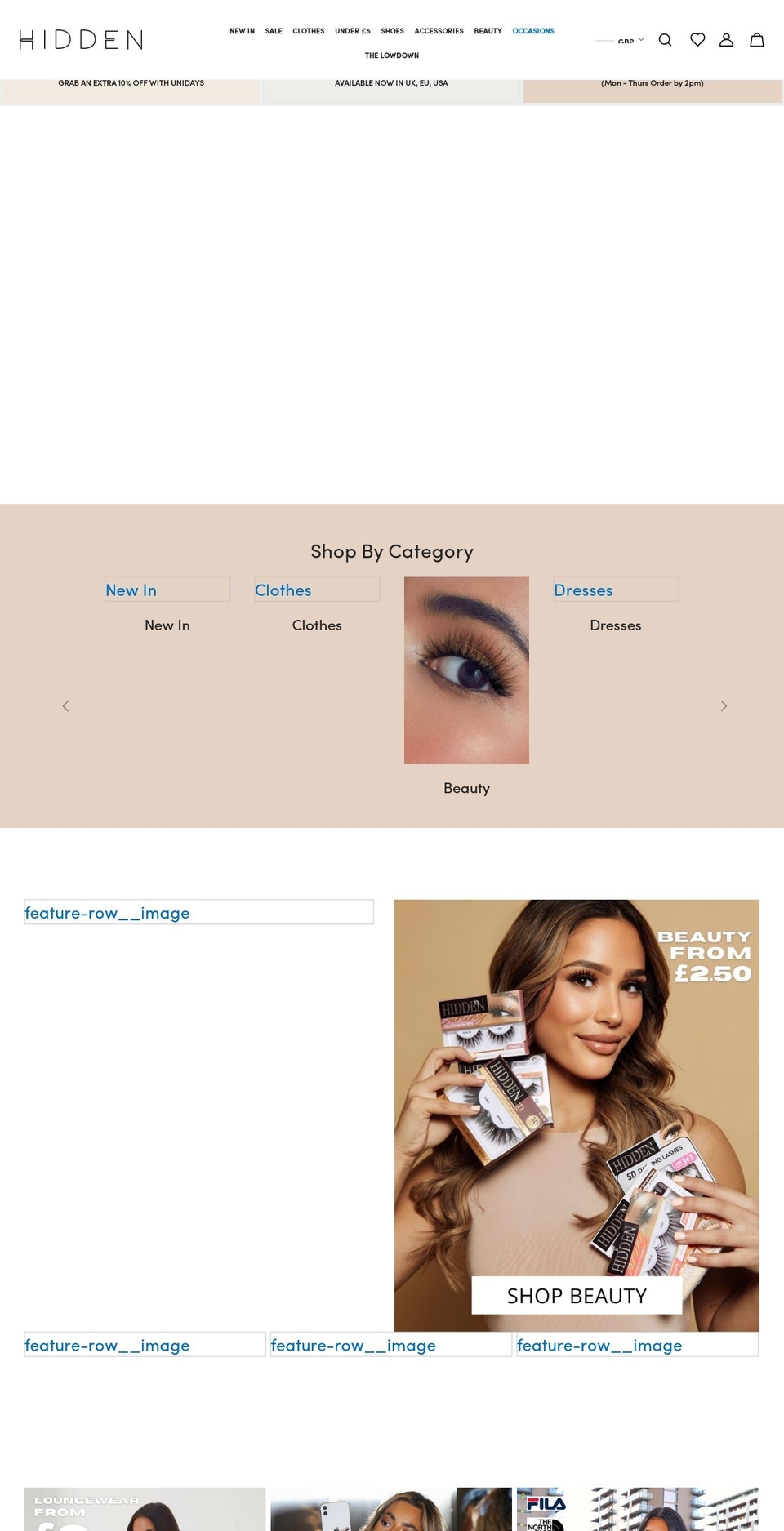 sensorytestdev.com shopify website screenshot