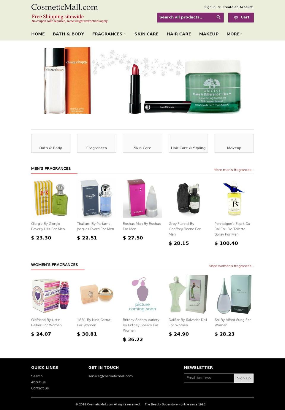 sensualitymall.com — Shopify storefront screenshot