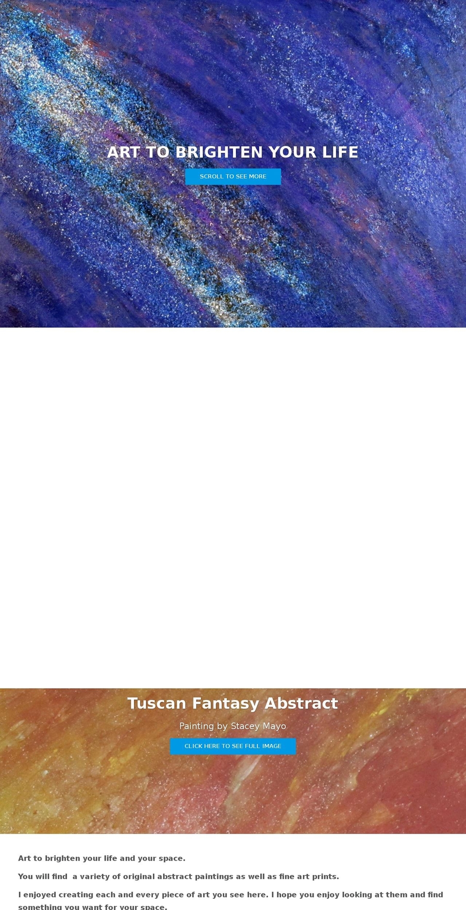 sentelligentart.com — Shopify storefront screenshot