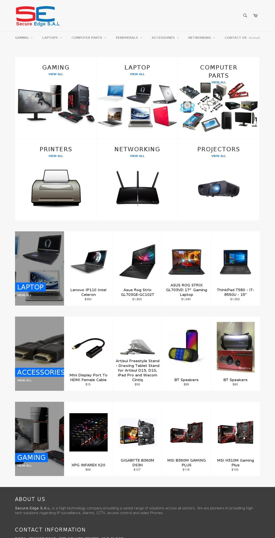 seonline.store shopify website screenshot