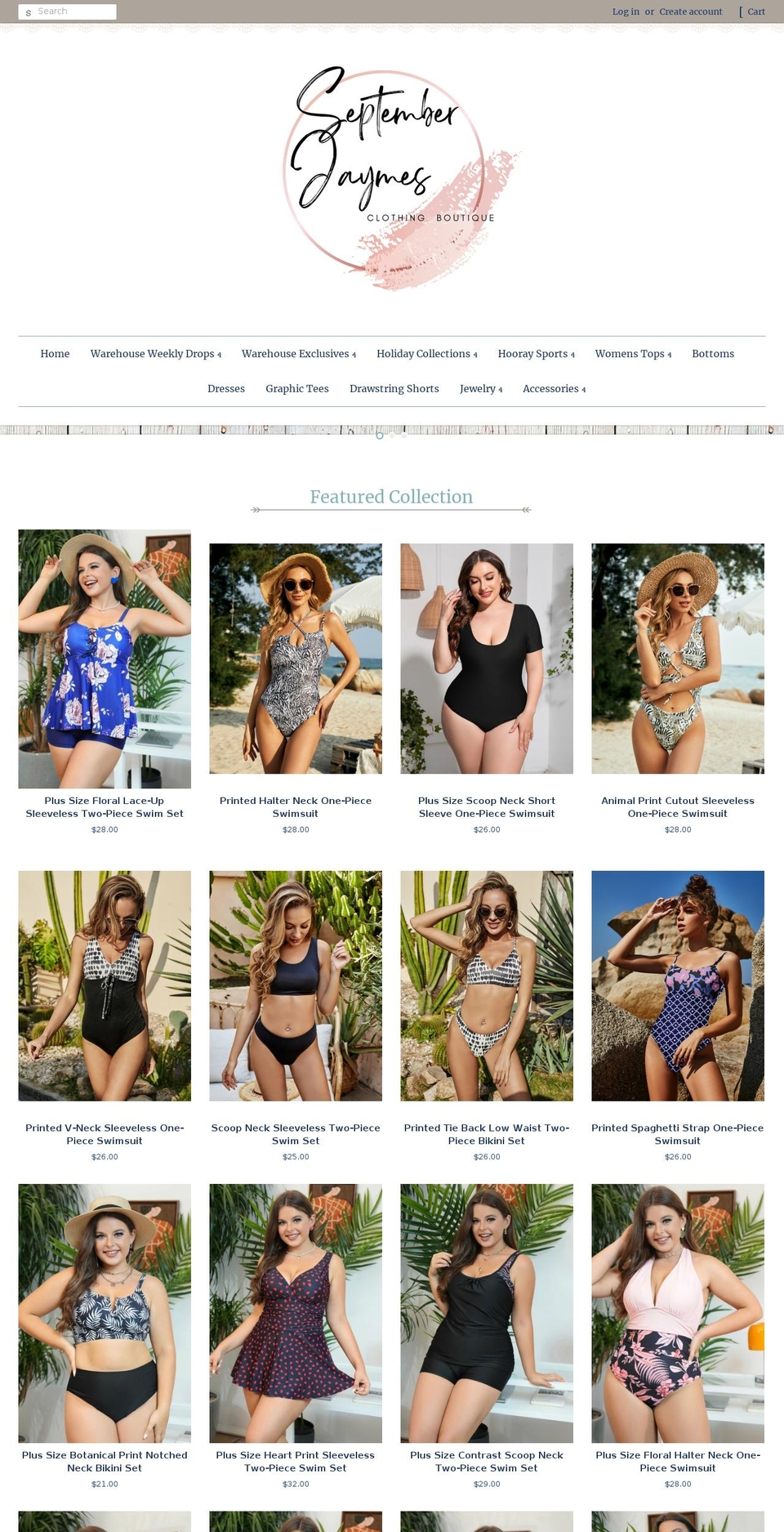 hailey-shopify Shopify theme site example septemberjaymesboutique.com