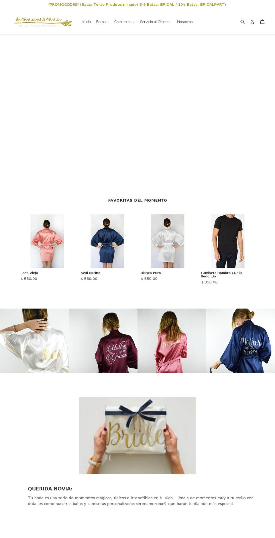 serenamorenamty.com — Shopify storefront screenshot