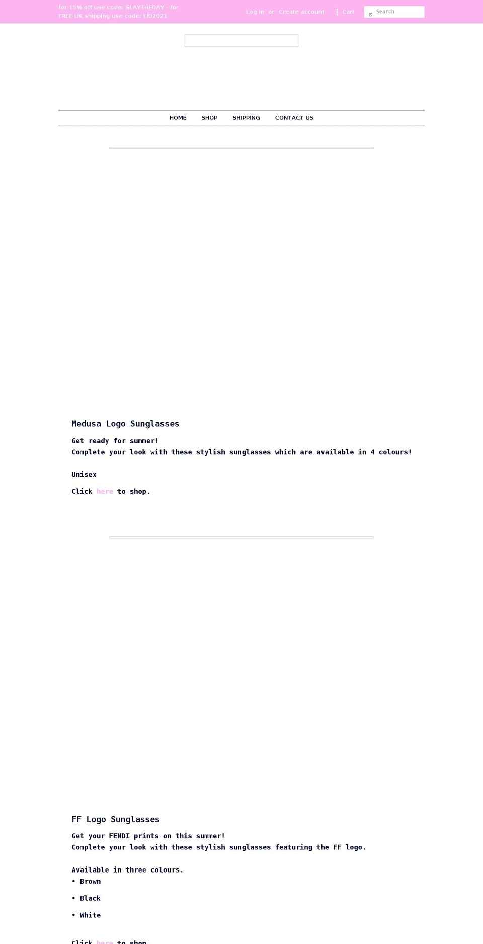 serenity-london.com shopify website screenshot